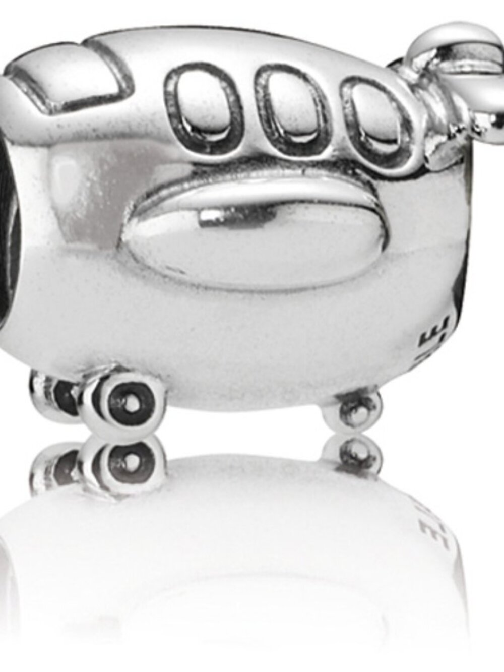 Authentic Pandora Airplane Charm – 790561 Sterling Silver - Picture 7 of 7